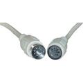 Cable Wholesale DIN5 Male / DIN5 Female, 5C, Straight, 10 ft 10I5-02210